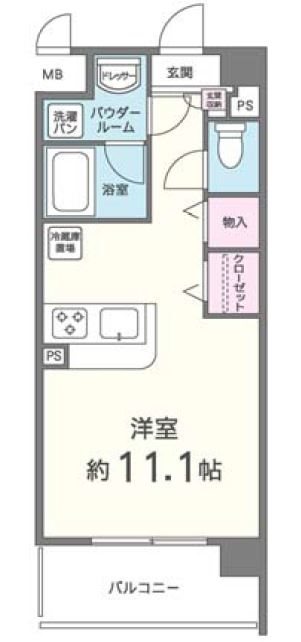 ディアコートハナテン 302号室 間取り