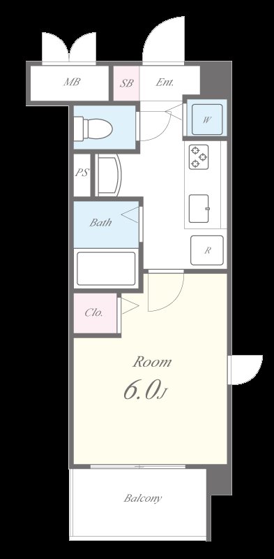フォレストコート湘南 間取り図