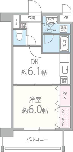 サクシード胤 間取り図