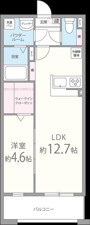 オプティマⅢ 間取り図