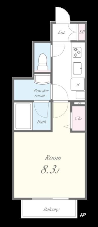 グランコート山王 間取り図