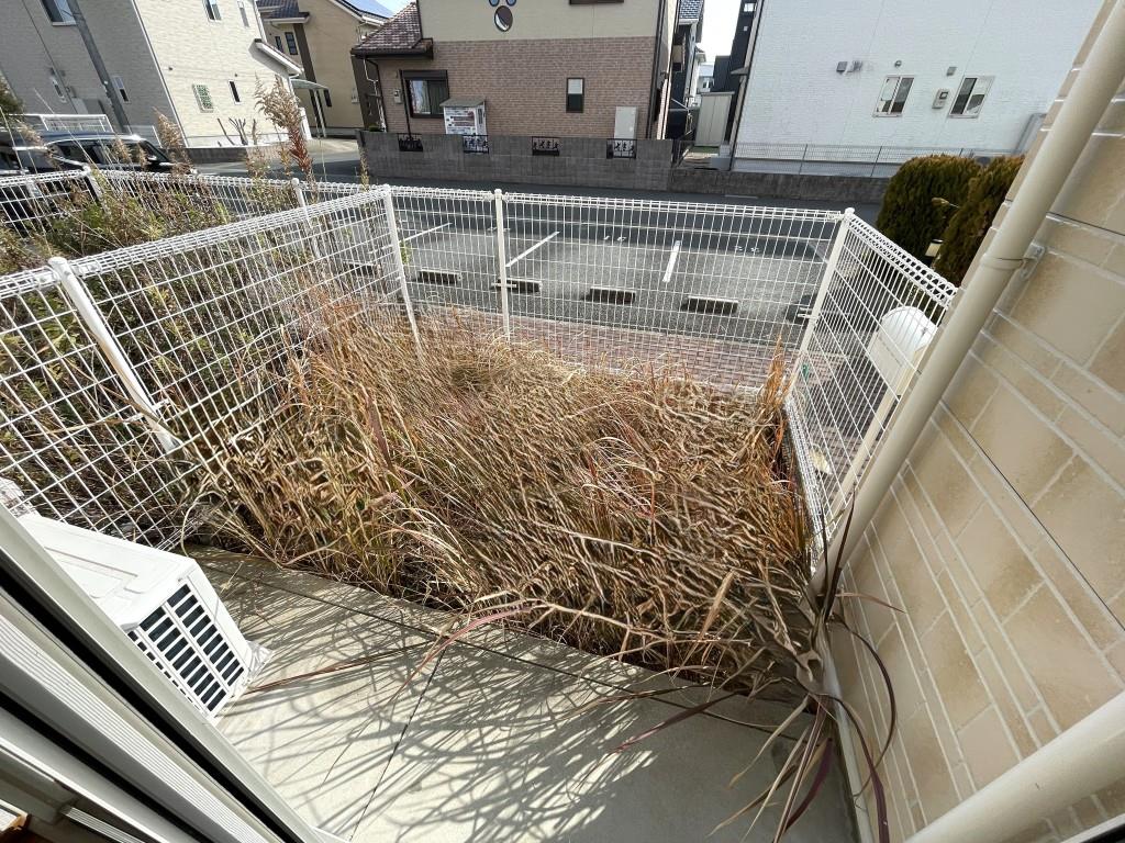 ポムダムール ベランダ