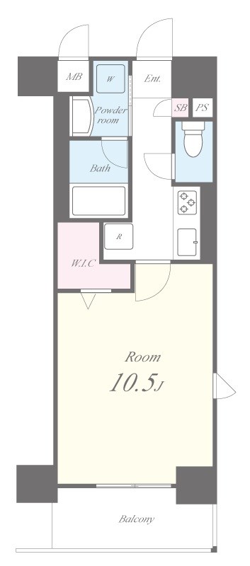 ｼｭﾛｽ ﾌｫﾝ ｱｲﾝ 間取り図