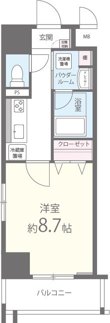 La ville -1930- 間取り図