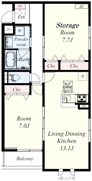 パストーンココ 間取り図