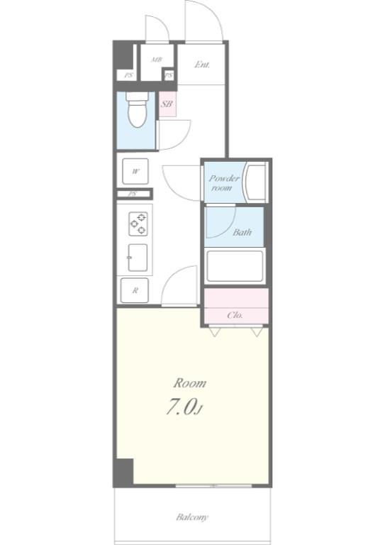 Eau Clair 間取り図