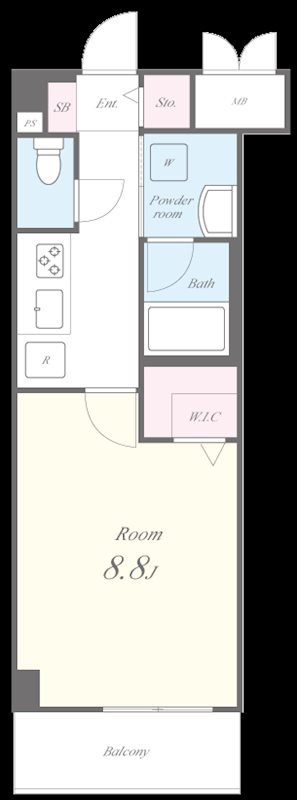 Eau Clair 間取り図