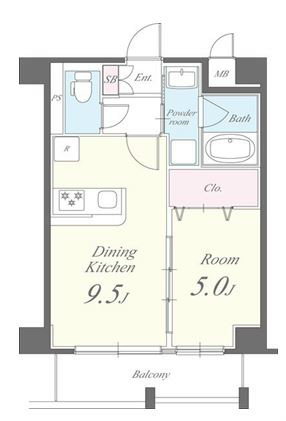 カサ・ポルト 間取り図