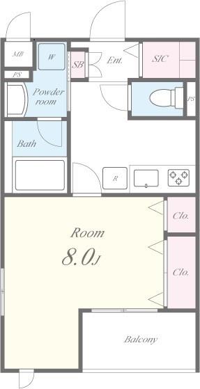 カンパネラ 間取り図