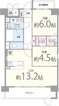 LUO MAROON 間取り図