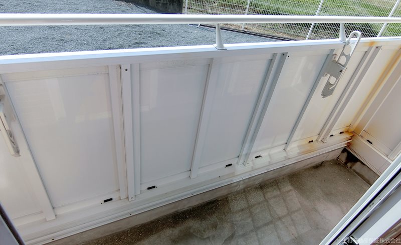 シャローム梅木 ベランダ