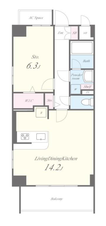 トゥルーハーモニー 間取り図