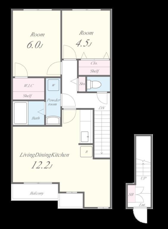 リベルテⅡ 間取り図