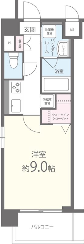 サンセール伊丹 間取り図