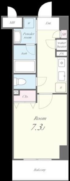 ヴェルドミール(兵庫) 間取り図