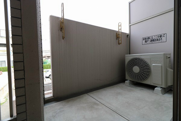 ピュア24 ベランダ