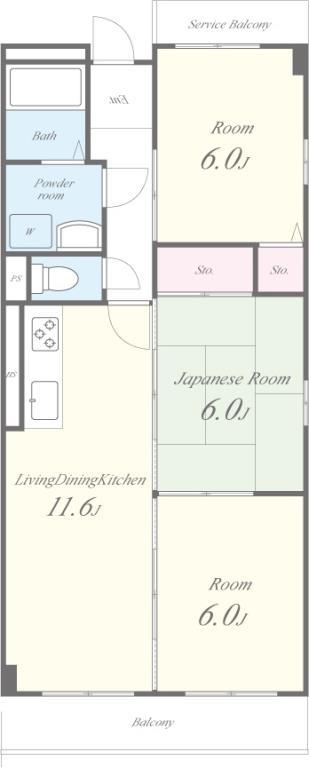 クリエイト三島(摂津) キッチン