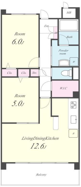 セディア ヴィラージュ 間取り図