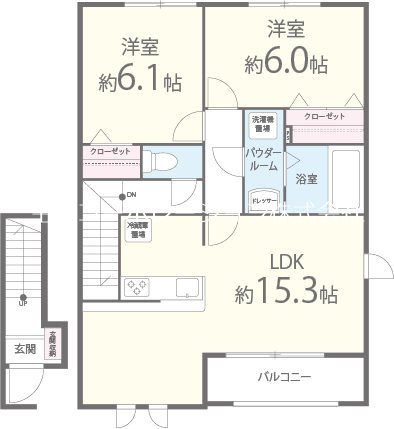 ジョイフル新宮 間取り図
