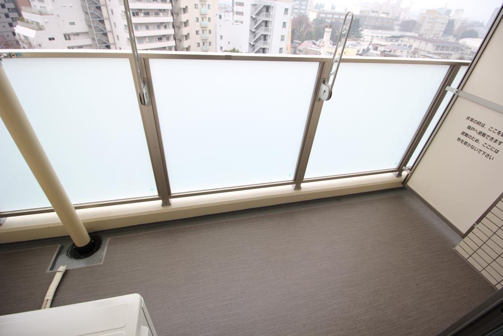 グラシーナ文京 ベランダ