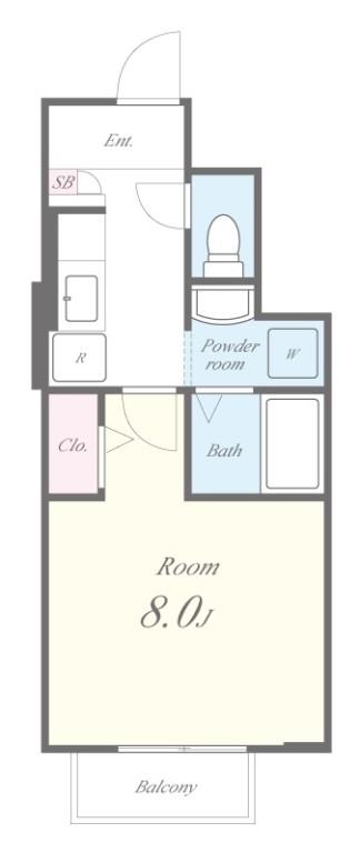 プリマベーラ森友 間取り図