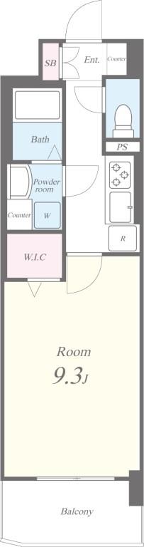 NANAEI 日本橋 間取り図