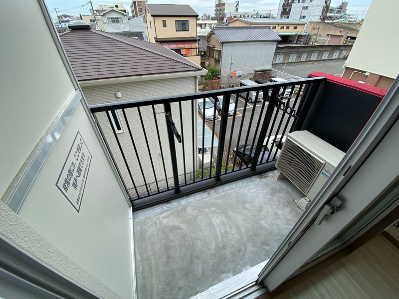 グランパシフィック巽中　 ベランダ