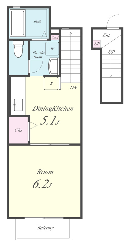 ヴェルドミール佐井 間取り図