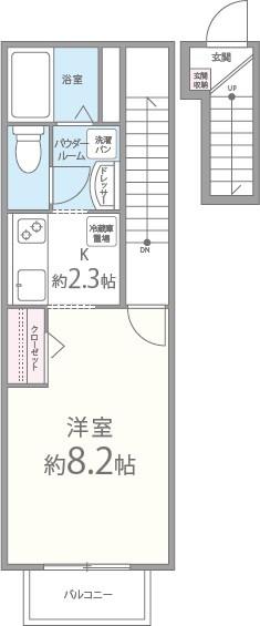 シュエット 間取り図