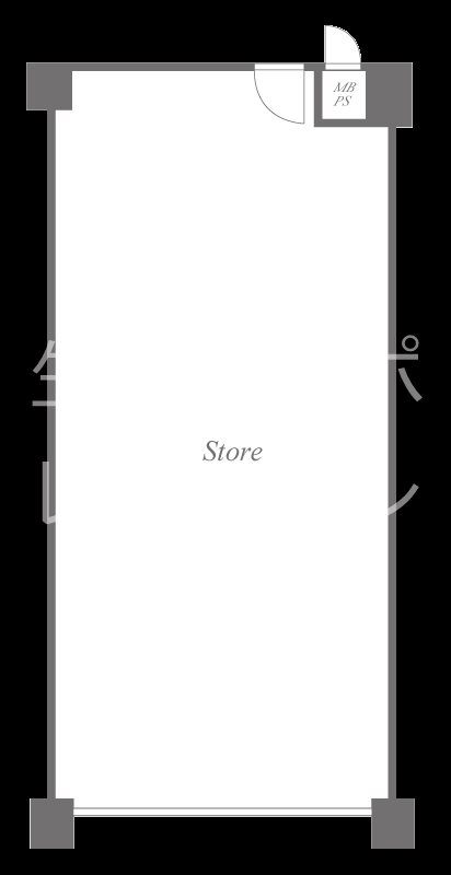 グランシャリオ (店舗) 間取り図