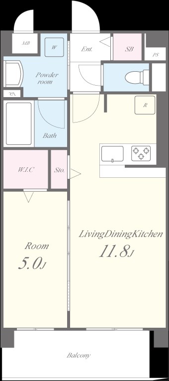 ホープハウスⅢ 間取り図