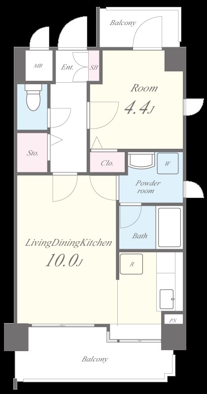 エクセレント東町 間取り図