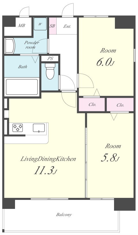 ウィリングネクスト 間取り図