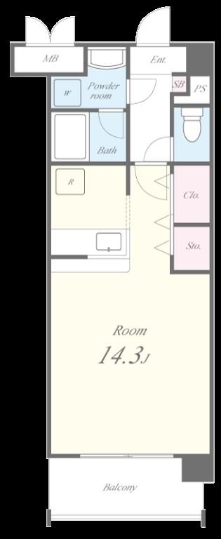 エバーフェニックス 間取り図