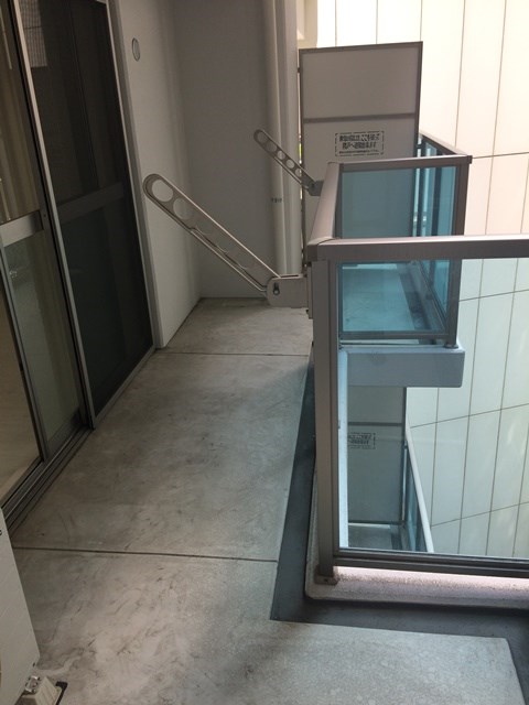 エル･イソベ三宮 ベランダ