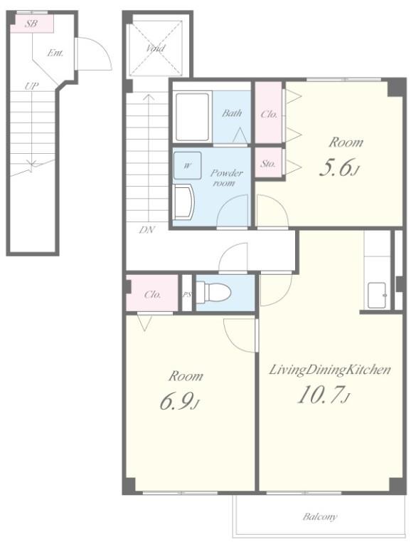 ヴァン パッソル 間取り図