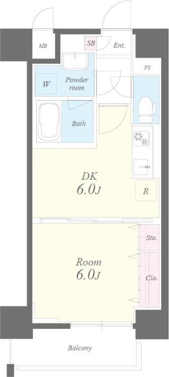 モン ヨイーエ 間取り図