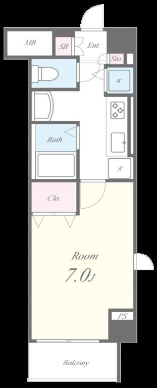 セントラーレ ビラジオ 間取り図