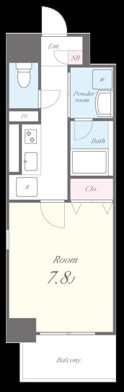 ルシェル大曽根 間取り図