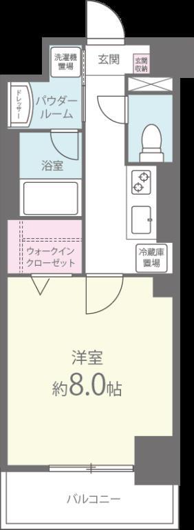 プレ･ラ･メール御影 間取り図