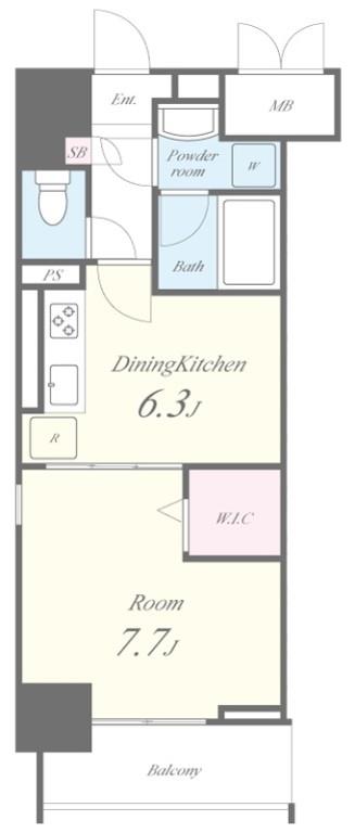 メイボートレス 間取り図