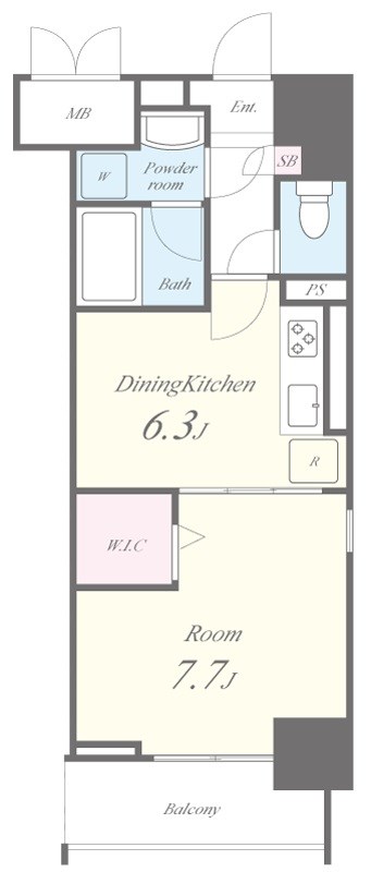 メイボートレス 間取り図