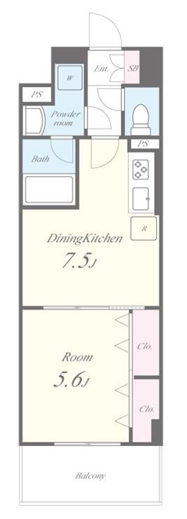 サクラテラス 間取り図