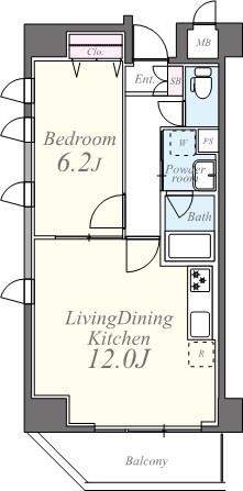 グリンヒル本郷元町 間取り図