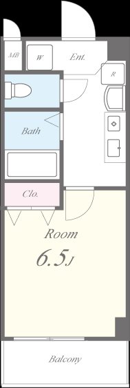 ハクユウ元町 間取り図