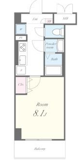 ガーデンブルグ 間取り図