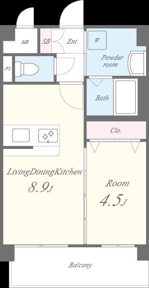 レトワール小笹 間取り図
