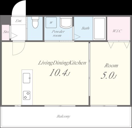 グランパシフィック長橋スクエア 間取り図