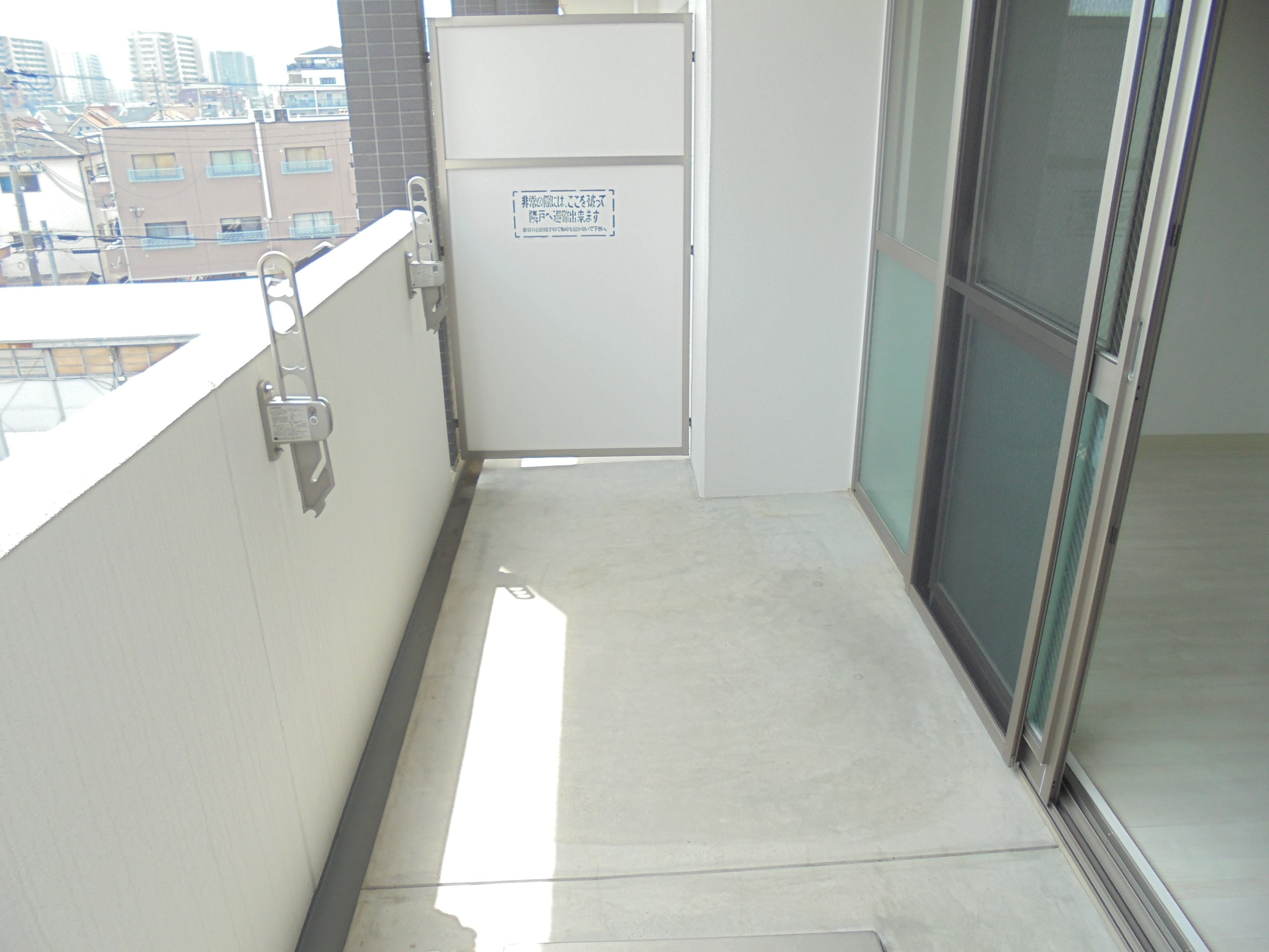 クレスト園田 ベランダ