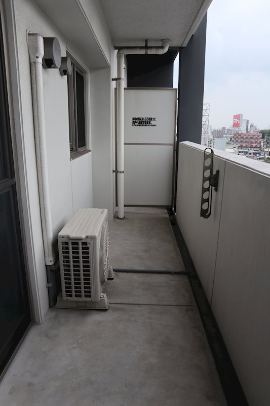 プロニティ空港前 ベランダ